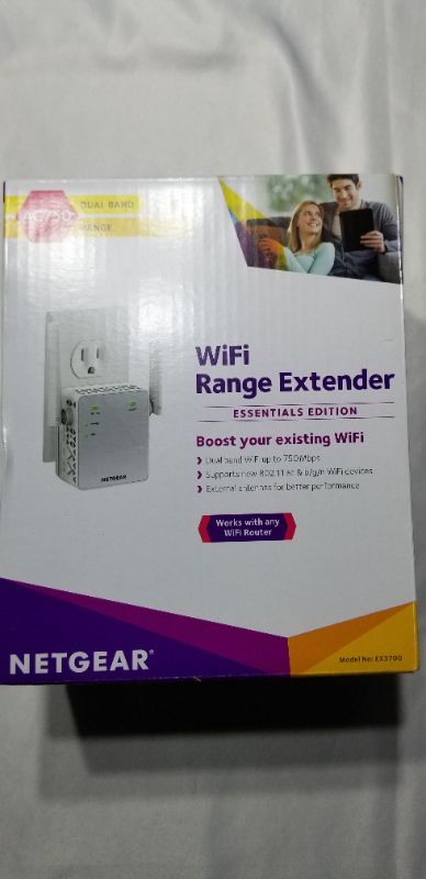 Photo 2 of NETGEAR EX2800 WiFi Range Extender - Coverage up to 1200 sq. Ft. And 20 devices, AC750 WiFi Extender