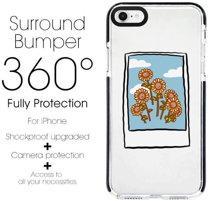 Photo 1 of Apple iPhone 6S / 6 Case, Sunflower Floral Pattern