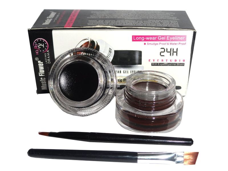 Photo 1 of 
Brown and Black Waterproof Powder Gel Eyeliner