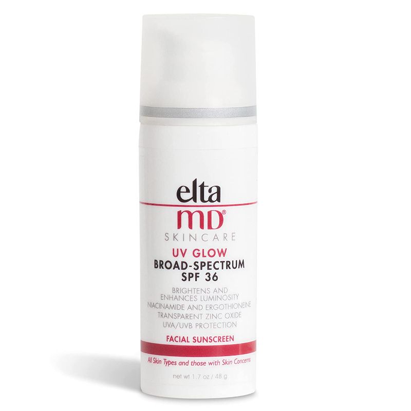 Photo 1 of 
EltaMD UV Glow Moisturizer with Broad Spectrum SPF 36 Face Sunscreen, Non-Greasy, Mineral Facial Sunscreen with Zinc Oxide, 1.7 oz