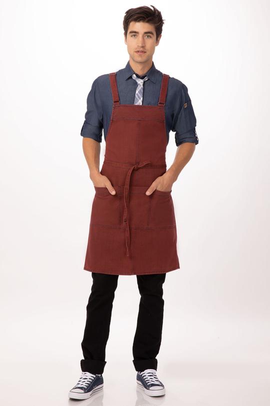 Photo 1 of CHEF WORKS APRON, RED