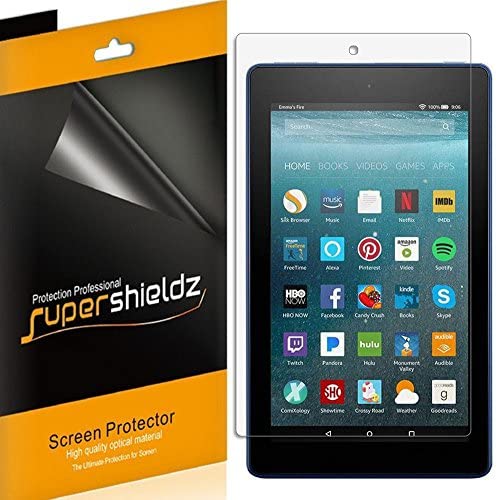 Photo 1 of [3-Pack] Supershieldz & Anti-Fingerprint (Matte) Anti-Glare Screen Protector for All-New Fire 7 Tablet 7 "(7th Generation - 2017 Release Only) + WARRANTY Lifetime Replacements