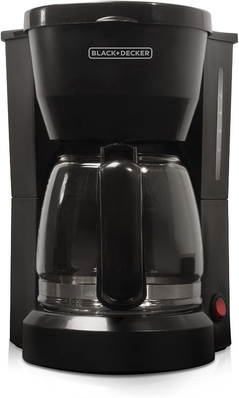 Photo 1 of BLACK + DECKER CM0555B Coffee maker 5 cups, Black, Black