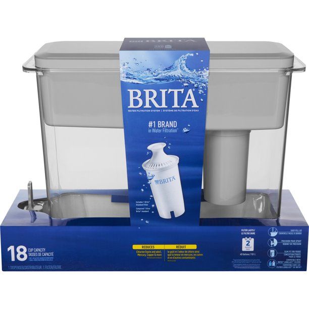 Photo 1 of Brita Ultramax Water Filter Dispenser, 18 Cup - Gray