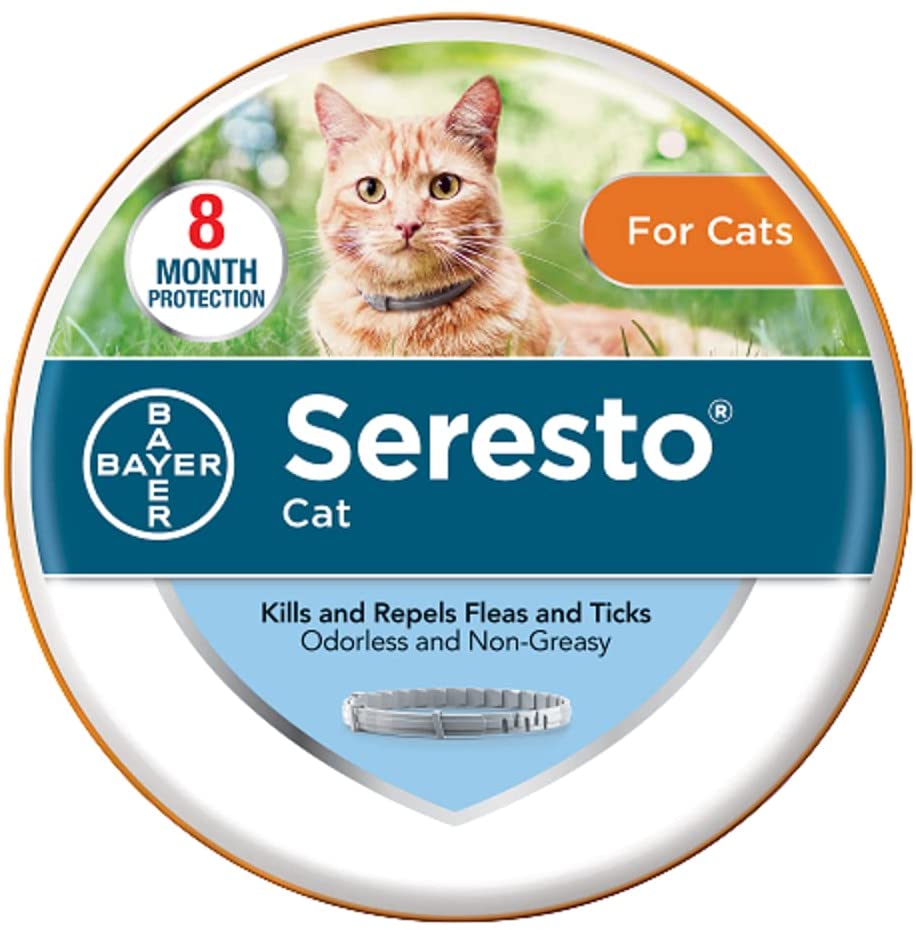 Photo 1 of Bayer Seresto Cat Collar (Flea & Ticks), All Weights, 8 Months Protection, All Sizes