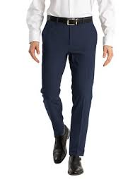 Photo 1 of 
Calvin Klein - Slim-Fit Dress Pants, blue , 32 x 30
