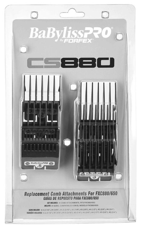 Photo 1 of BaByliss CS880 Comb Set