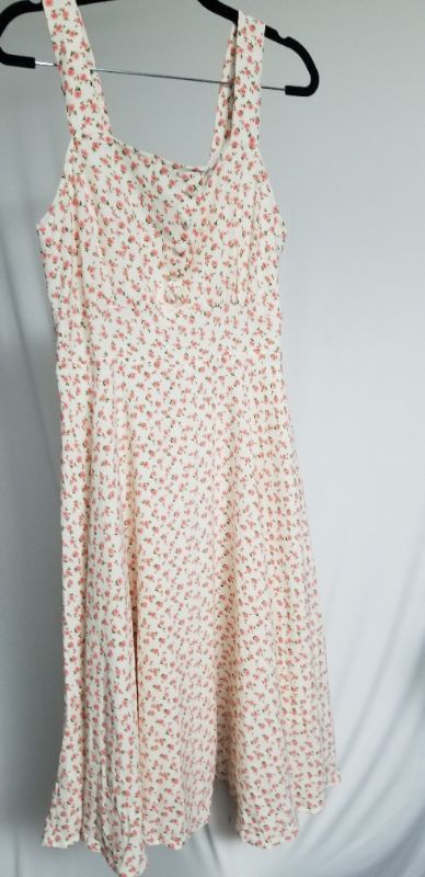 Photo 1 of BELLE POQUE ELEGANT RETRO SUNDRESS,  PINK FLORAL