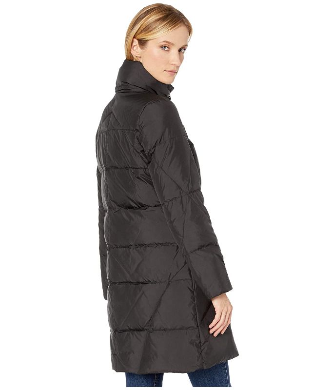 Photo 1 of Cole Haan Women's Hooded Down Puffer Coat - Black, med