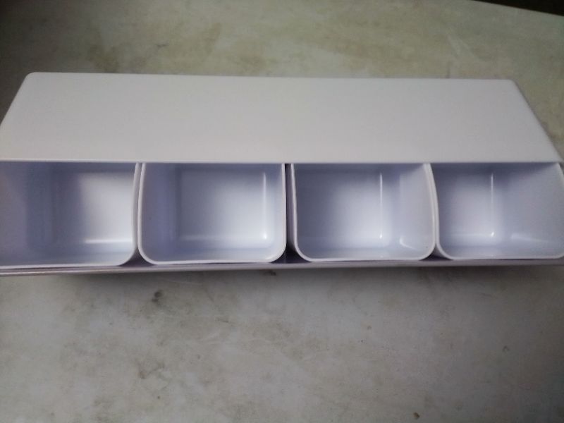 Photo 1 of 4 compartment container