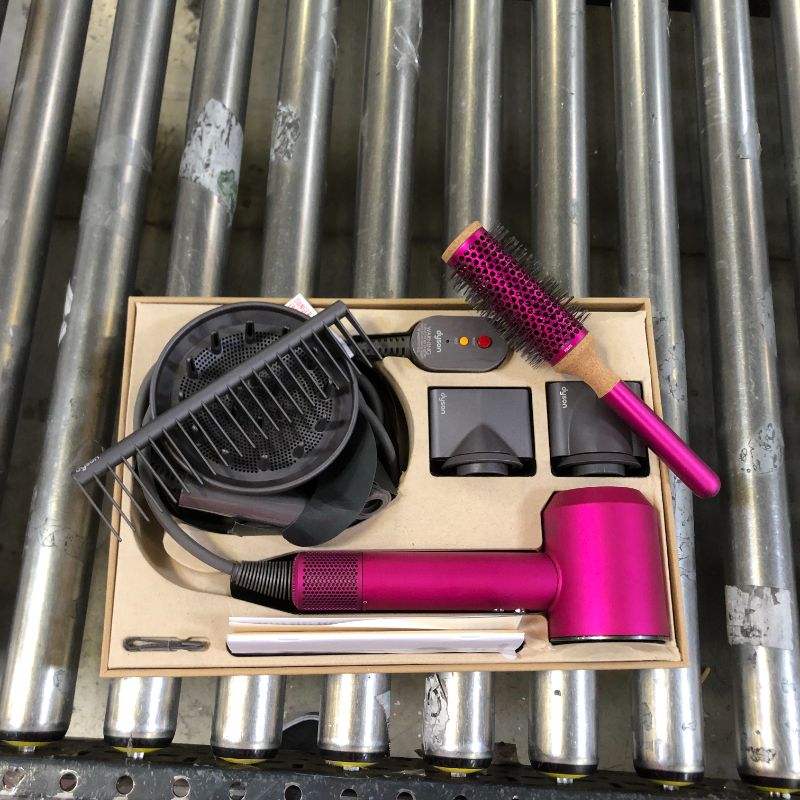 Photo 2 of Dyson Supersonic Hair Dryer Limited Edition Gift Set, Fuchsia/Nickel