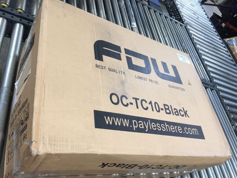 Photo 2 of FDW High Back Adjustable Ergonomic Desk Chair Executive PU Leather (black)