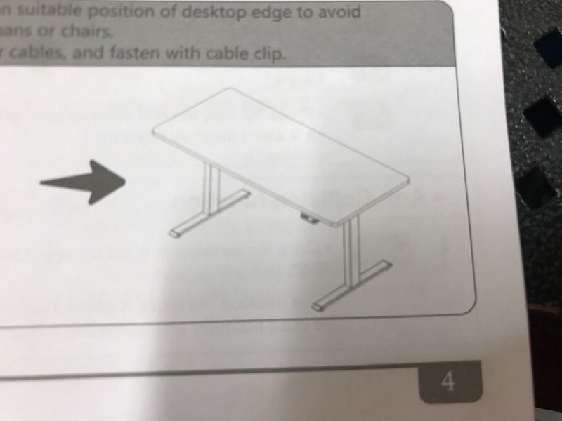 Photo 1 of Fezibo Electric Standing Desk Frame