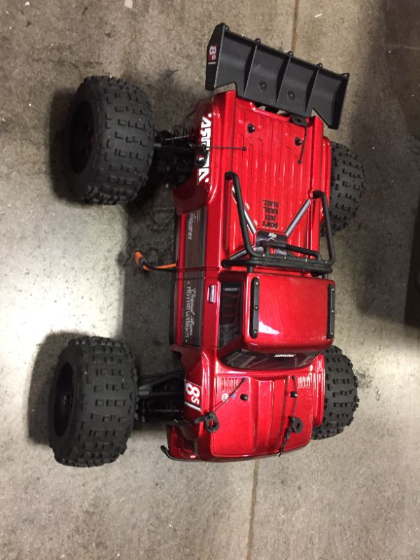 Photo 3 of ARRMA RC Truck 1/5 Outcast 4X4 8S BLX Stunt Truck RTR (Ready-to-Run Transmitter and Receiver Included, Batteries and Charger Required), ARA5810