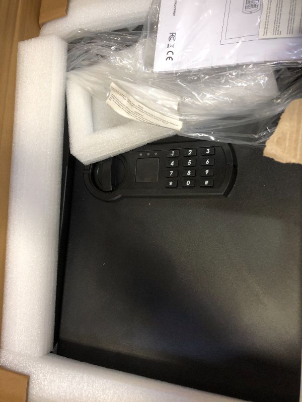 Photo 1 of Amazon Basics Home Keypad Safe - 1.8 Cubic Feet