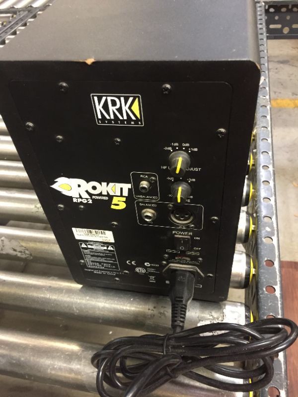 Photo 5 of KRK Classic 5 Professional Bi-Amp 5" Powered Studio Monitor