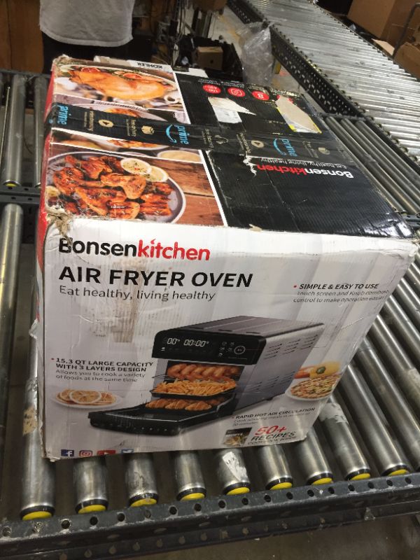 Photo 2 of Bonsenkitchen AF8901 Air Fryer Toaster Oven