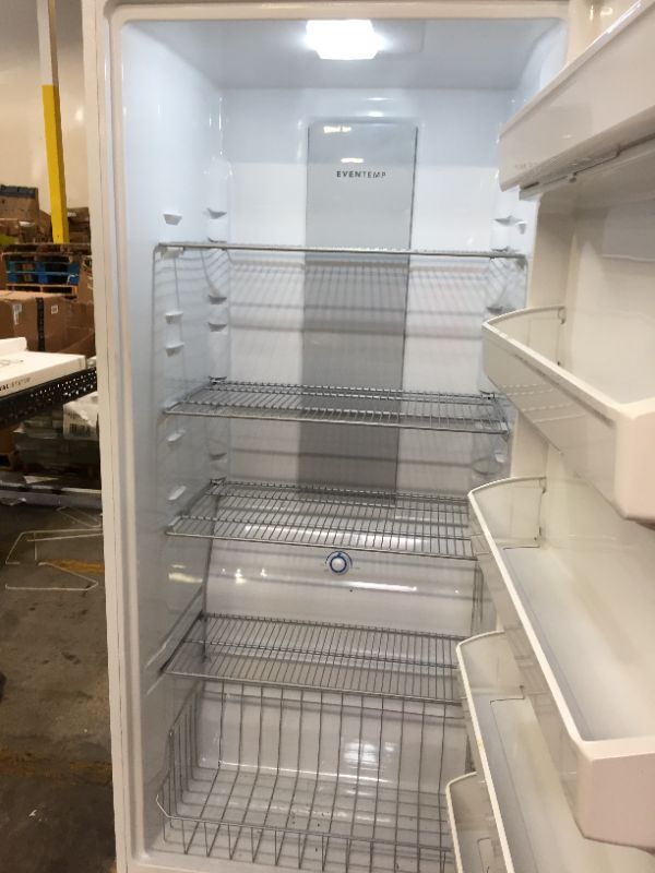 Photo 3 of 20 cu. ft. Frost Free Upright Freezer in White with Reversible Door