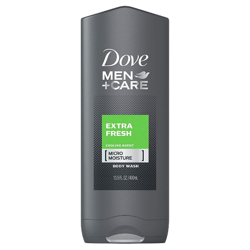 Photo 1 of 4 Pack Dove Men+Care Body and Face Wash, Extra Fresh 13.5 oz