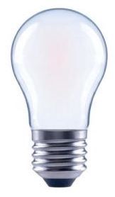 Photo 1 of 40-Watt Equivalent A15 Dimmable ENERGY STAR Frosted Glass Filament Vintage Edison LED Light Bulb Bright White (12-Pack)