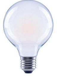 Photo 1 of 60-Watt Equivalent G25 Dimmable ENERGY STAR Frosted Glass Filament LED Vintage Edison Light Bulb Bright White (12-Pack)