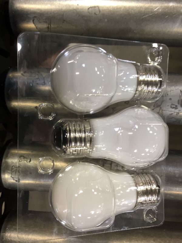 Photo 1 of 60-Watt Equivalent A15 Dimmable Frosted Glass Filament LED Vintage Edison Light Bulb Bright White (12-Pack)