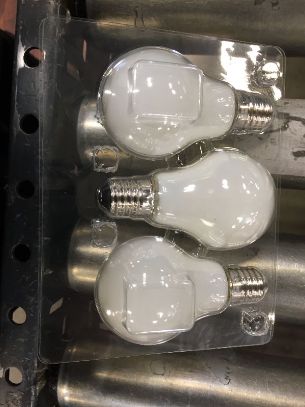 Photo 4 of 60-Watt Equivalent A15 Dimmable Appliance Fan Frosted Glass Filament LED Vintage Edison Light Bulb Daylight (12-Pack)
