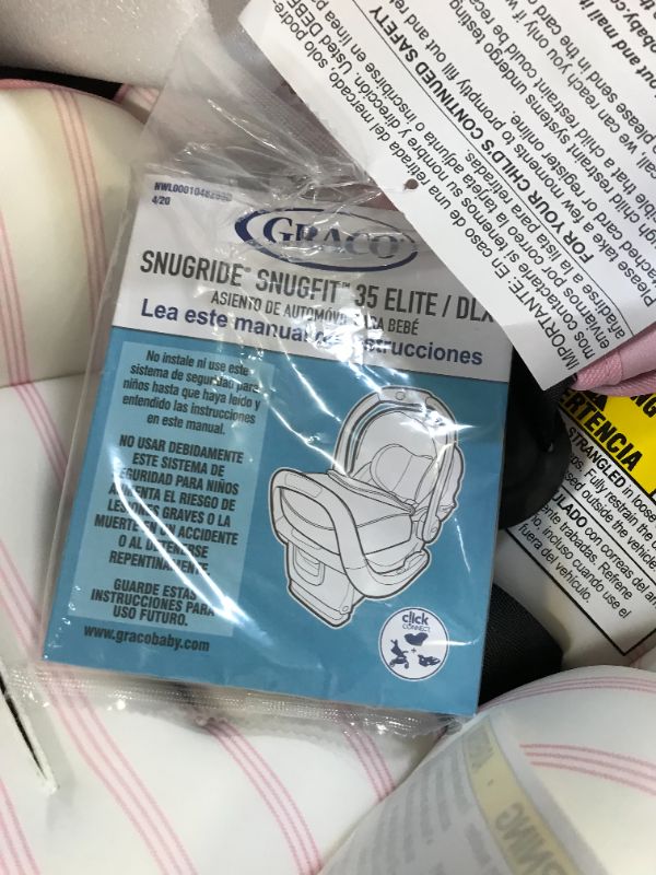 Photo 1 of Graco SnugRide SnugFit 35 DLX Infant Car Seat, Eliza