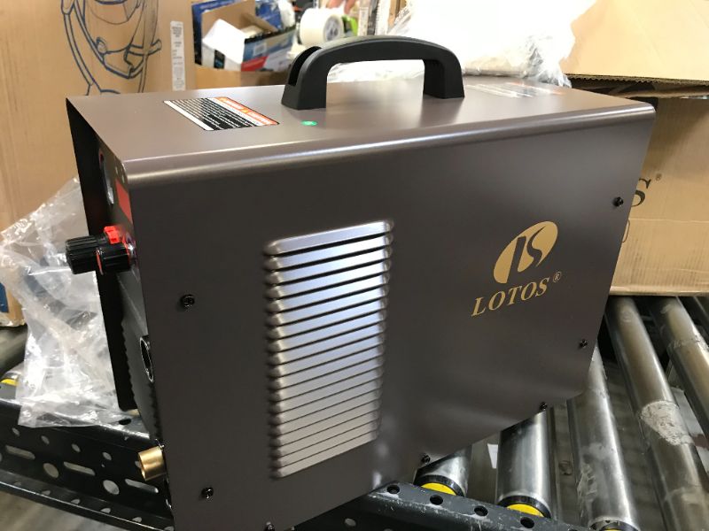 Photo 6 of Lotos CT520D 50 AMP Air Plasma Cutter, 200 AMP Tig and Stick/MMA/ARC Welder 3 in 1 Combo Welding Machine, ½ Inch Clean Cut, Brown
