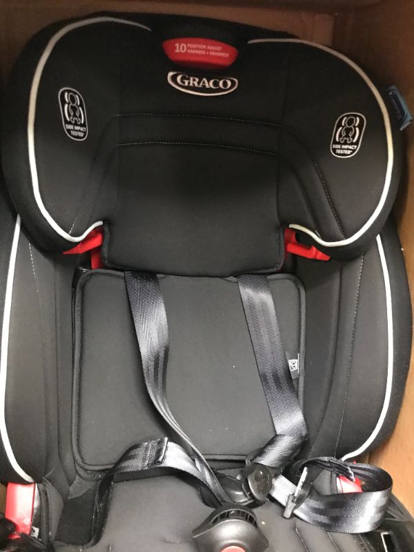 Photo 4 of Graco Atlas 65 2-in-1 Harness Booster Car Seat, Glacier