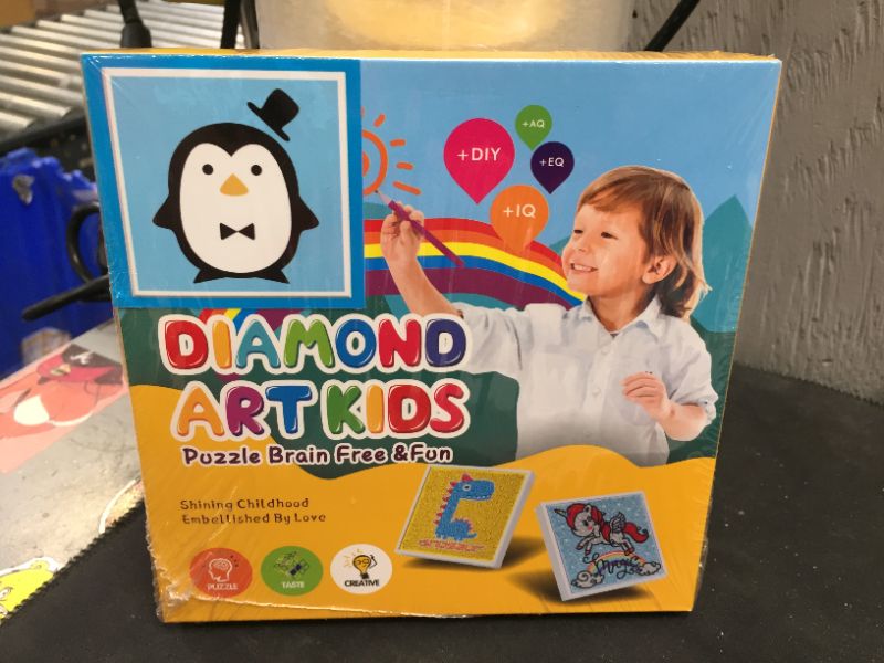 Photo 1 of diamond art kids puzzle brain free and fun