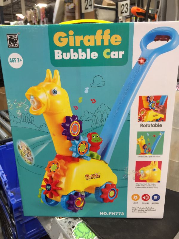 Photo 1 of giraffe bubble car no. fh773