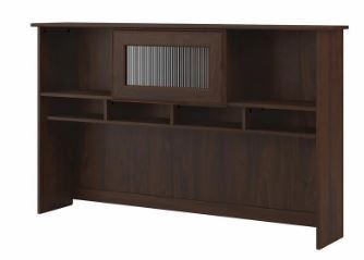 Photo 1 of Bush Furniture 60 inch Hutch in Modern Walnut - Engineered Wood