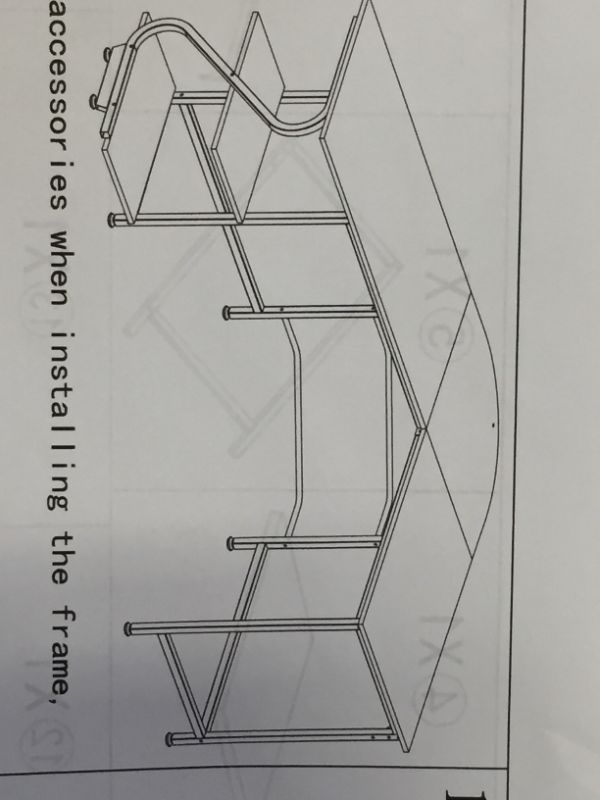 Photo 1 of WeeHome Zacharias-Boak L Shaped Desk