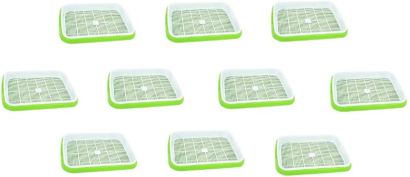 Photo 1 of Cedmon Seed Sprouter Tray BPA Free Nursery Tray for Seedling Planting (10)
