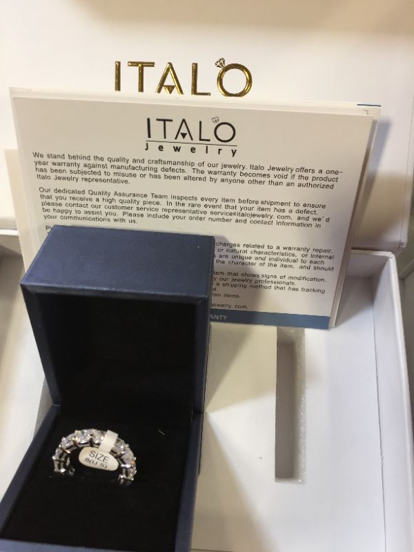 Photo 1 of Italo Jewelry - Authentic Silver Ring
Size: 8