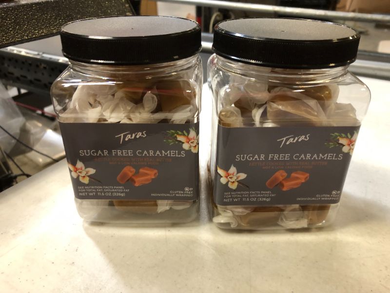 Photo 2 of 2x Taras All Natural Handcrafted Gourmet Sugar Free Caramel Small Batch