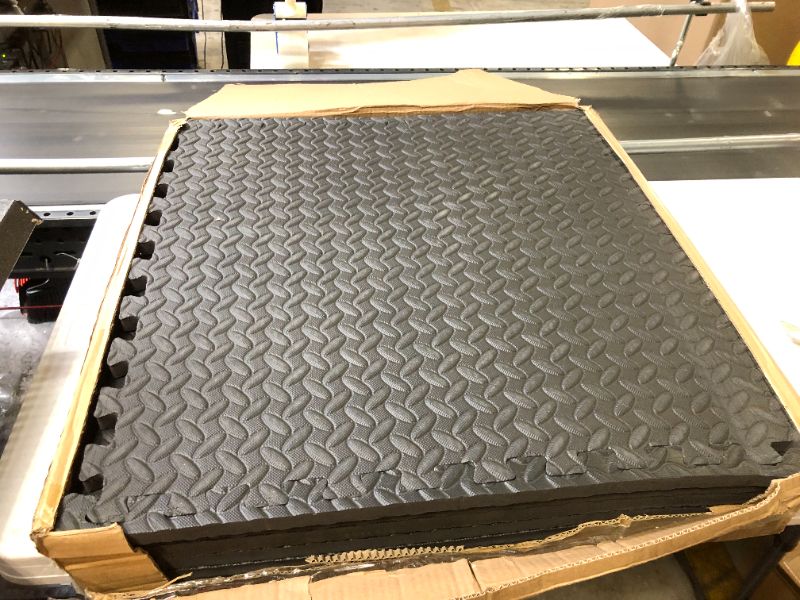 Photo 1 of BalanceFrom Puzzle Exercise Mat with EVA Foam Interlocking Tiles
