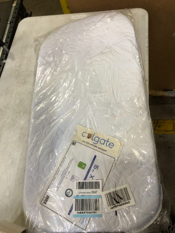 Photo 2 of Colgate Bassinet Oval Mattress - White