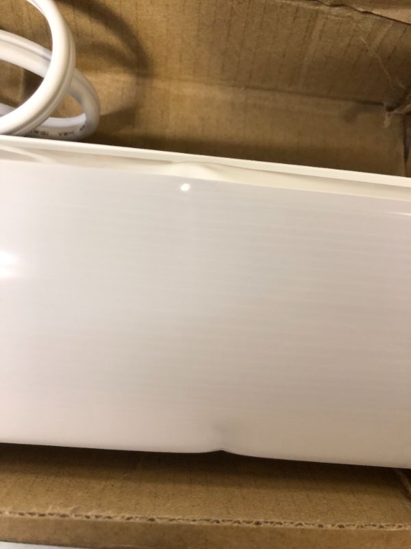 Photo 3 of Ceiling Lights LED Plug in Airand 2ft Flushmount LED Tube Light 5000K Linkable Garage Light Fixture 18W Wraparound Ceiling Lamp Utility Shop Light Corded Under Cabinet Light with ON/Off Switch
