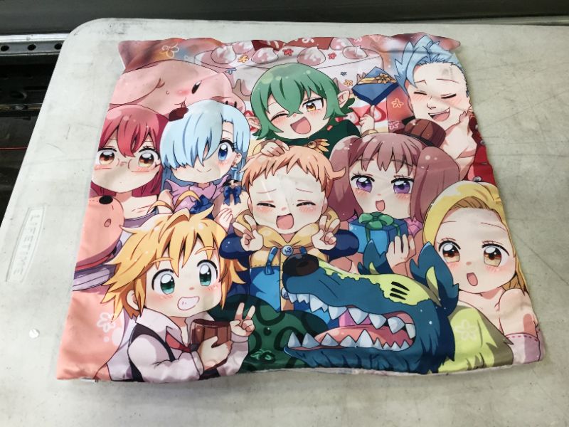 Photo 2 of 15"X14" ANIME PILLOW CASE (ITEM IS DIRTY)