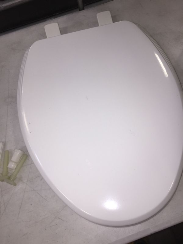 Photo 2 of bemis easy clean elongated toilet seat 17 inches length
