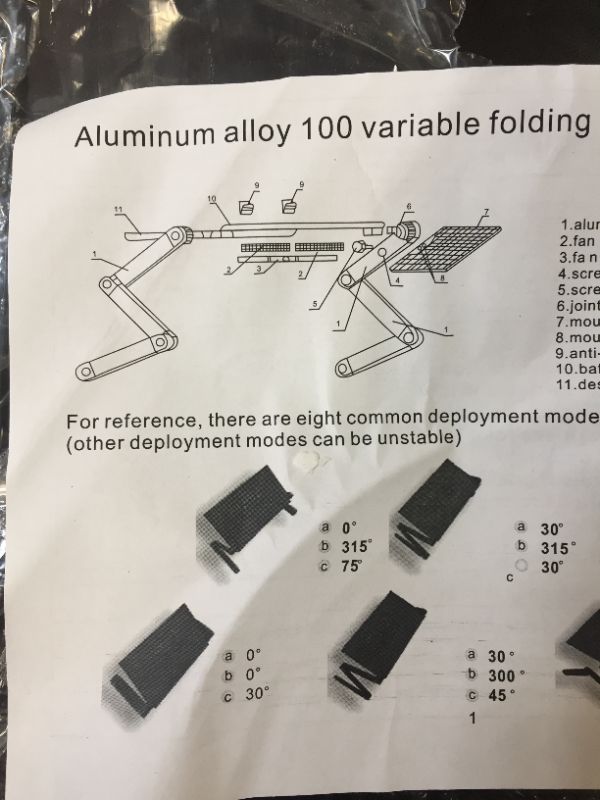 Photo 1 of ALUMINUM ALLOY FOLDING TABLE 