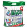 Photo 1 of 12 in. x 13.6 in. Precision-Fiber Cloth Paint and Cleaning Rags (50-Count)