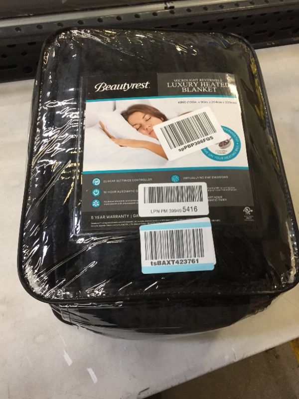 Photo 1 of Beauty Rest KING Heated Blanket