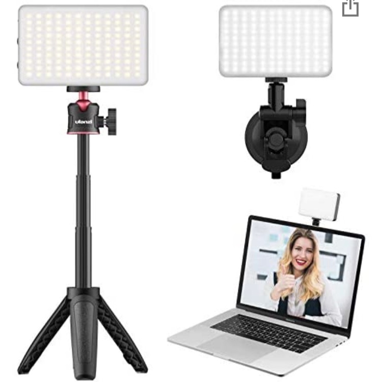 Photo 1 of VIJIM Video Conference Lighting Kit,Zoom Lighting for Computer Video Conferencing with Suction Cup and Tripod Stand,Computer Laptop Lamp for Zoom Calls/Remote Working/Online Meeting