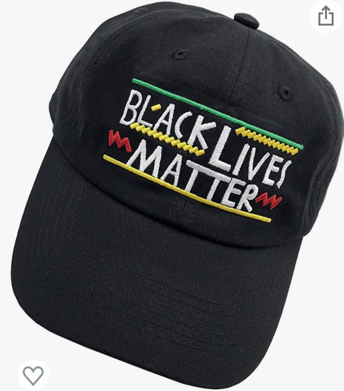Photo 1 of Black Lives Matter, Unisex Dad Hat 100% Cotton Embroidered Dad Hat Snapback Unisex Twill Hat