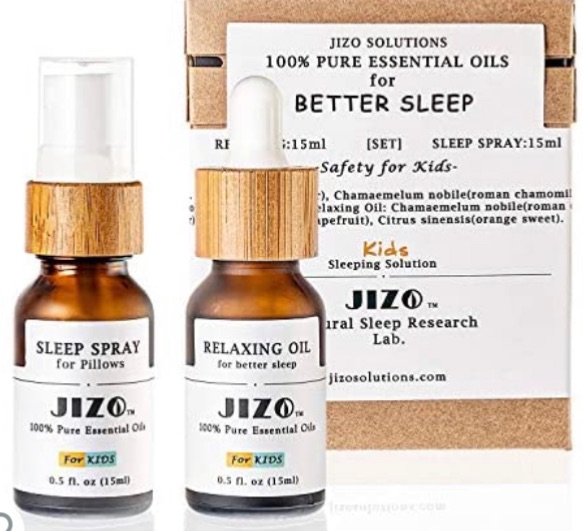 Photo 1 of JIZO Kid Good Sleep Essential Oil Set,100% Pure Blend Essential Oil for Kid Clam and Sleep,2 Pack