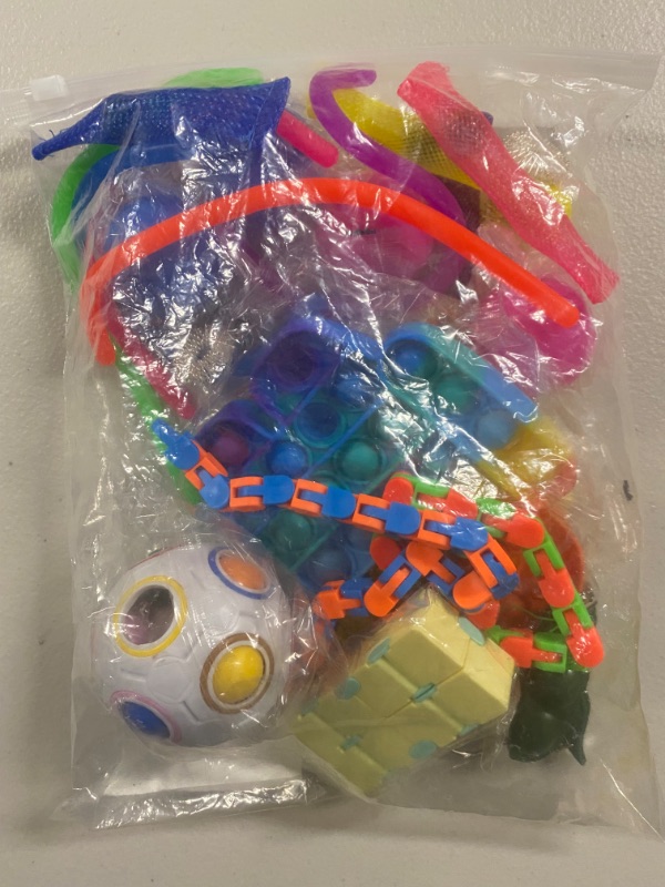 Photo 1 of Bag of miscellaneous fidget toys