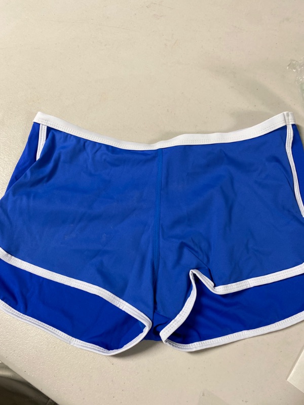 Photo 1 of Womens running short blue size xL